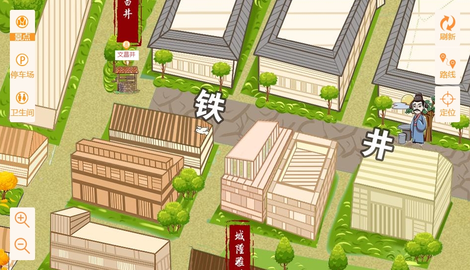 灵丘智慧景区：手绘地图与语音导览的完美融合